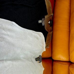 Three banana republic vests